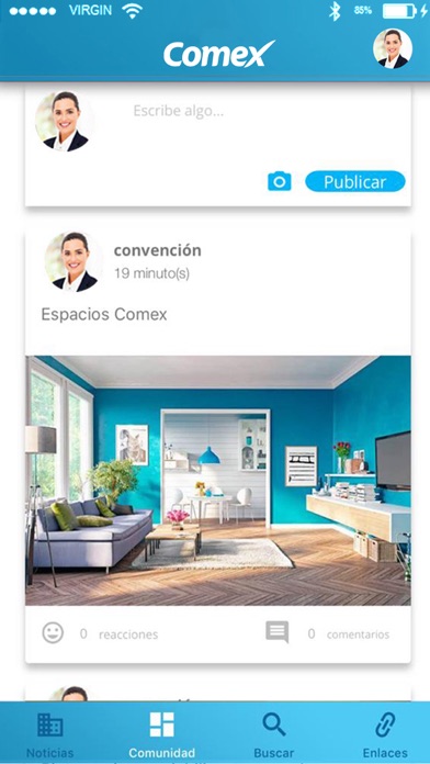 Conexión móvil Screenshot
