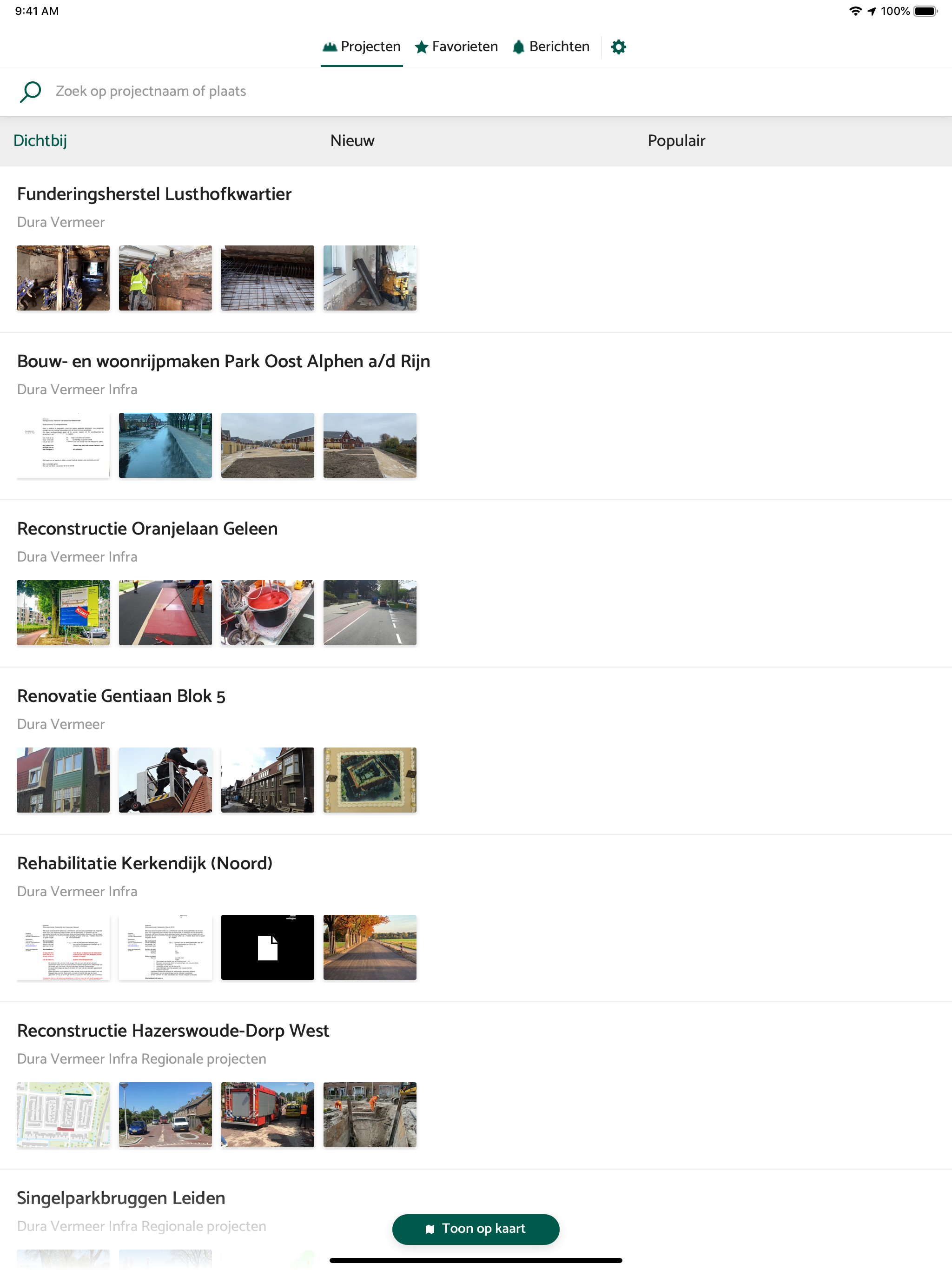 Dura Vermeer BouwApp screenshot 5
