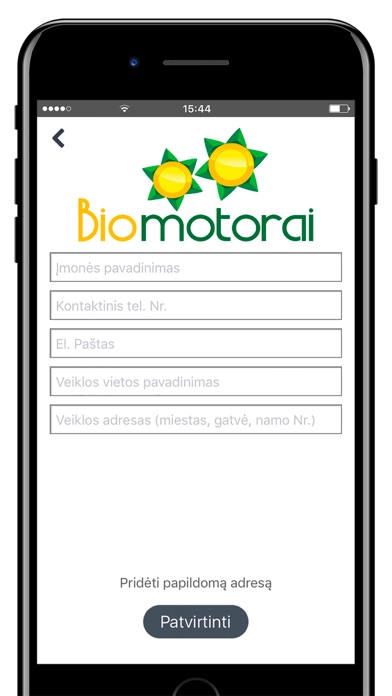 Screenshot #2 pour Biomotorai LV app