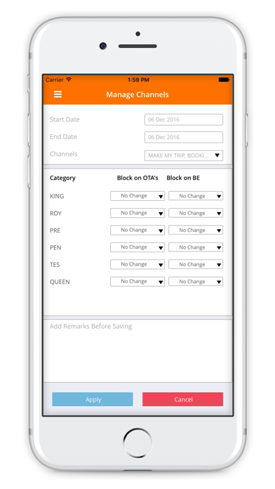 DJUBO - Hotel Management App Screenshot