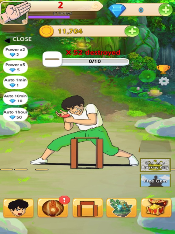 Slashing Kungfu Kata Training iPad screenshot 4 - Games app