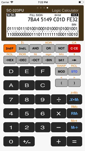 Calculator SC-323PU screenshot 4