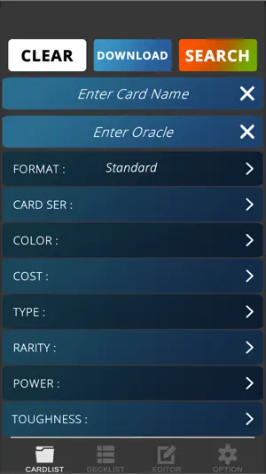 MTG Builder screenshot 1