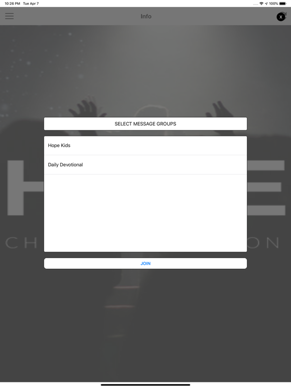 Screenshot #4 pour Hope Church