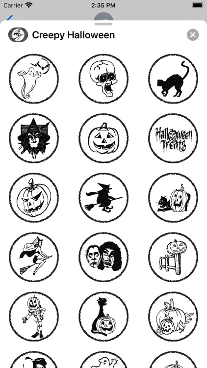 Creepy Halloween - Stickers