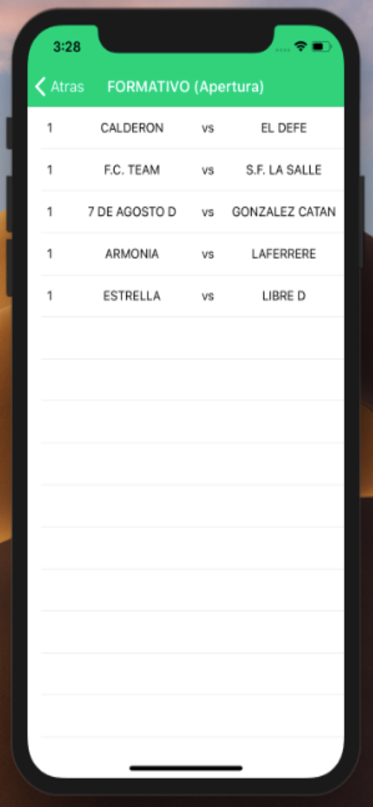 Liga BA screenshot 3