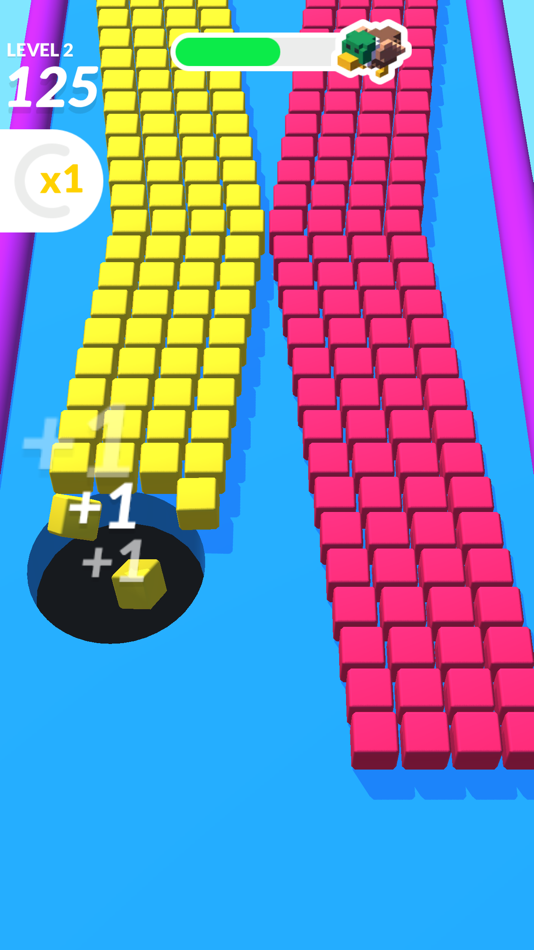 #4. Holoo - Swallow every cube ! (iOS) By: ELIA GAMES