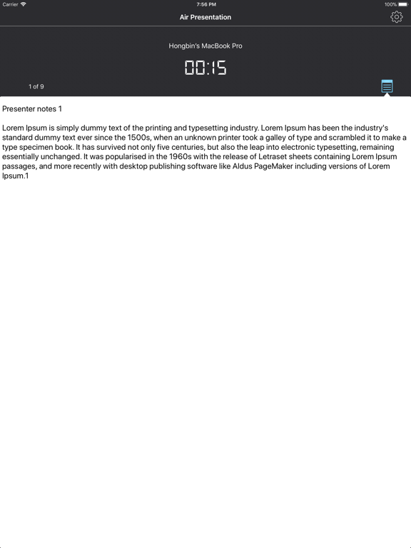 Screenshot #5 pour Air Presentatation -PPT remote