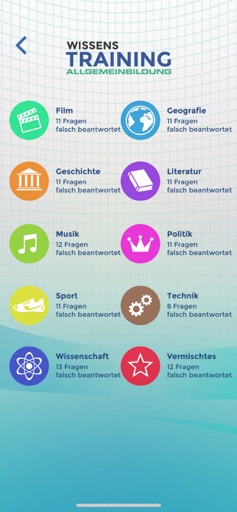Wissenstraining Pro. Das Quiz screenshot 3