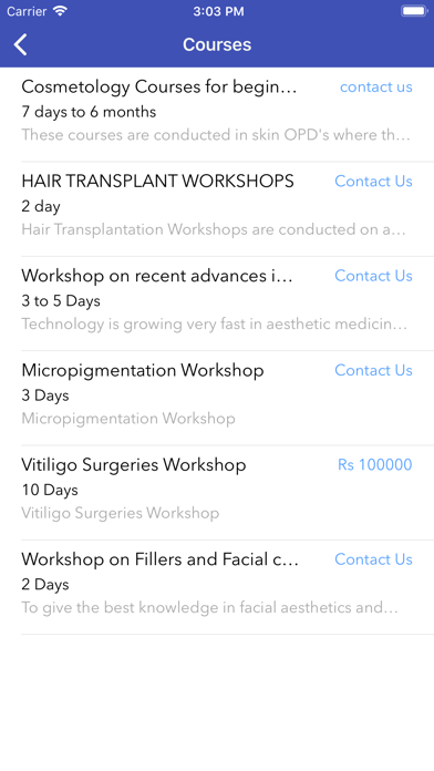 Cosmetic Derma Screenshot