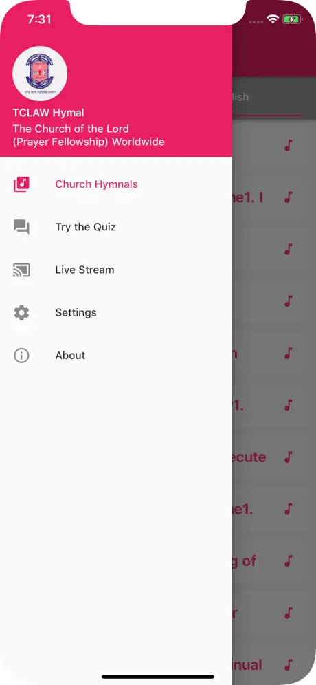 TCLAW Hymnal