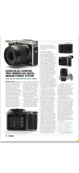 Game screenshot Camera Magazine apk
