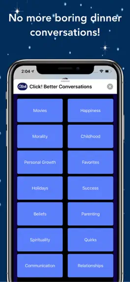 Game screenshot Click! Better Conversations apk