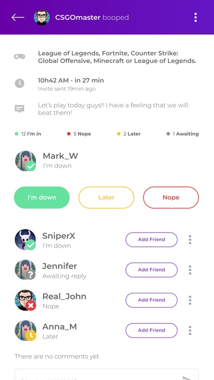 Boop: Ask Your Friends to Play