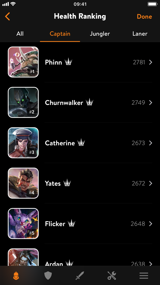 #3. GloryGuide for Vainglory (iOS) 由: Sereivoan Yong