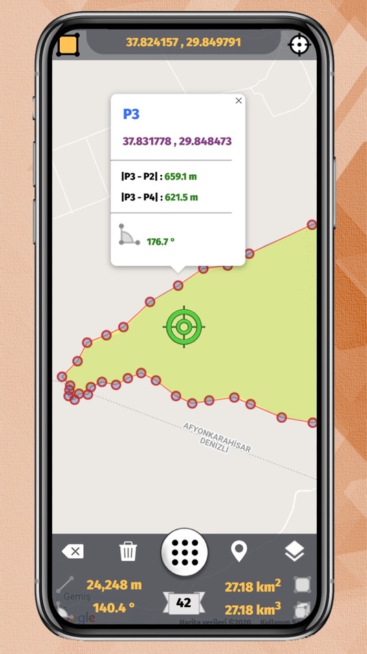 #2. GPS Alan Ölçümü Lite (iOS) 由: Oceanic Software