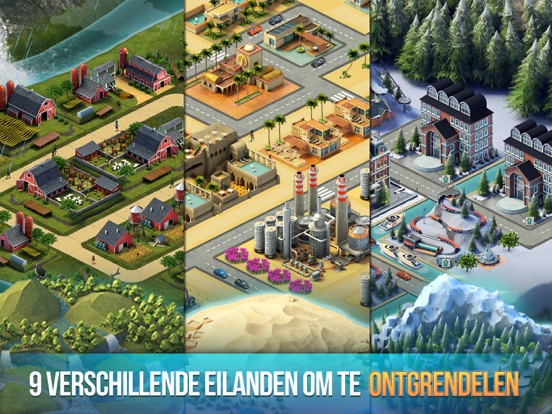 City Island 3: Building Sim iPad app afbeelding 3