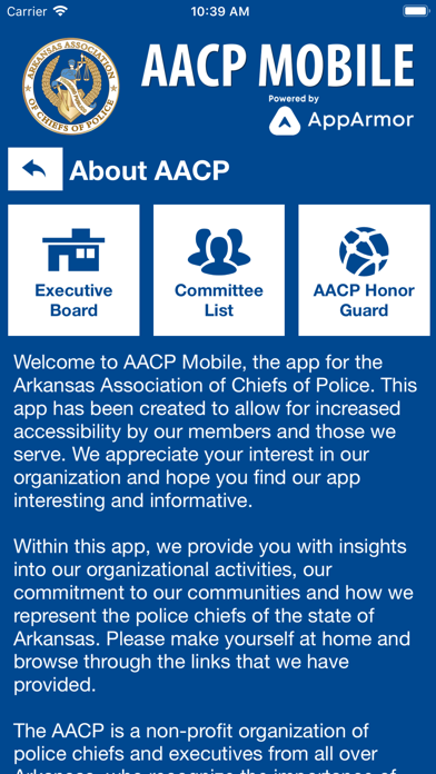 Screenshot #3 pour AACP Mobile