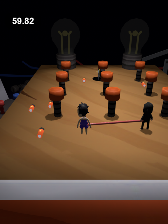 Let's Rope - 2 players game iPad screenshot