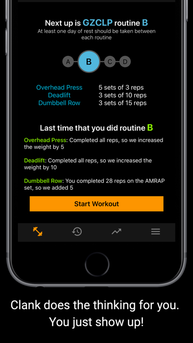 Screenshot #2 pour Clank: Weight Lifting