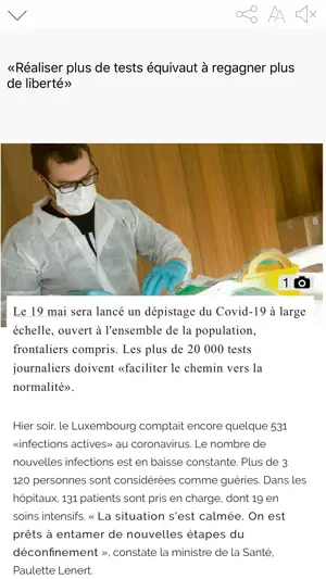 Le Quotidien ePaper screenshot 3