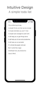 MinimaList Pro. screenshot #2 for iPhone