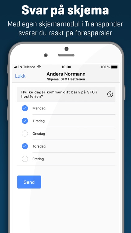 Transponder Meldingsbok