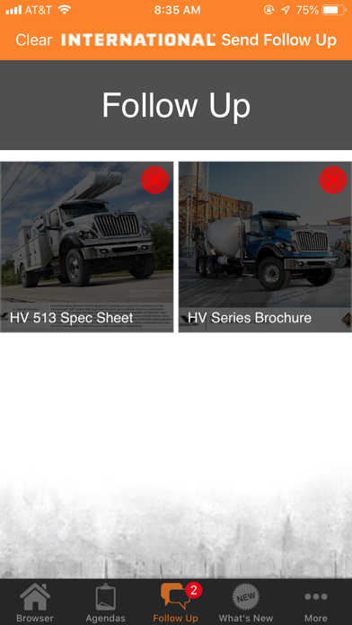 International Truck Sales Screenshot
