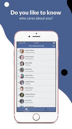 Who Cares About My Profile - F screenshot 1