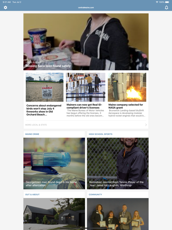 Screenshot #4 pour Central Maine Headlines