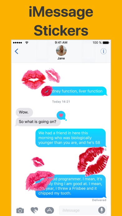 Naughty Lips Kiss Marks Emojis screenshot 2