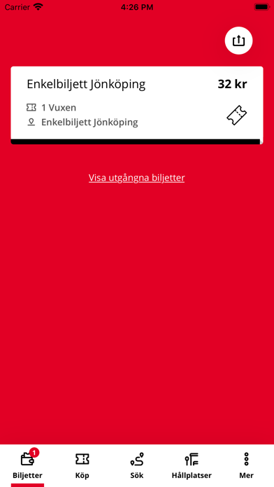 Screenshot #1 pour Jönköpings Länstrafik