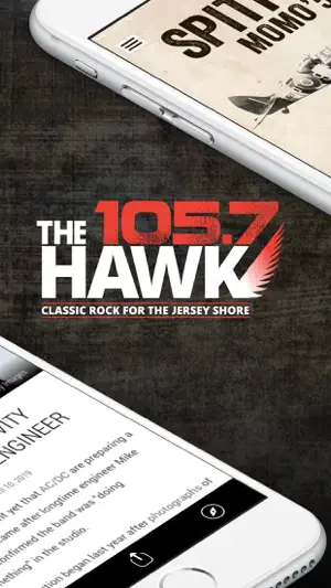 105.7 The Hawk (WCHR) screenshot 2