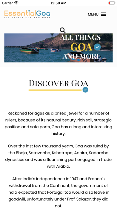 Screenshot #1 pour Essential Goa