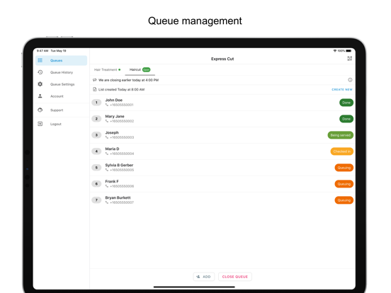 Screenshot #4 pour Qline Business