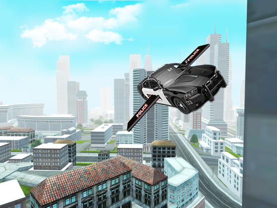 Screenshot #6 pour Police Flying Car 3D Simulator