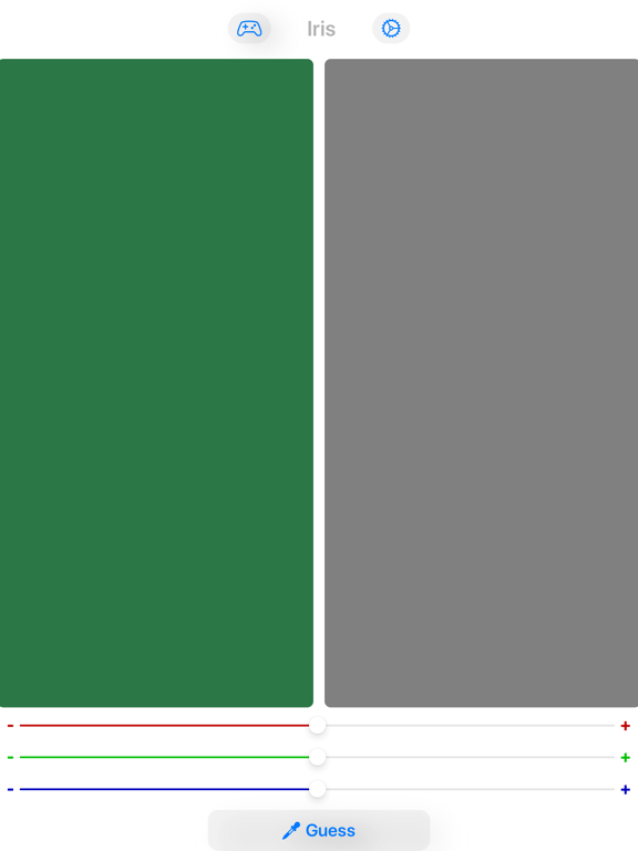 Screenshot #4 pour Iris: A Color Matching Game