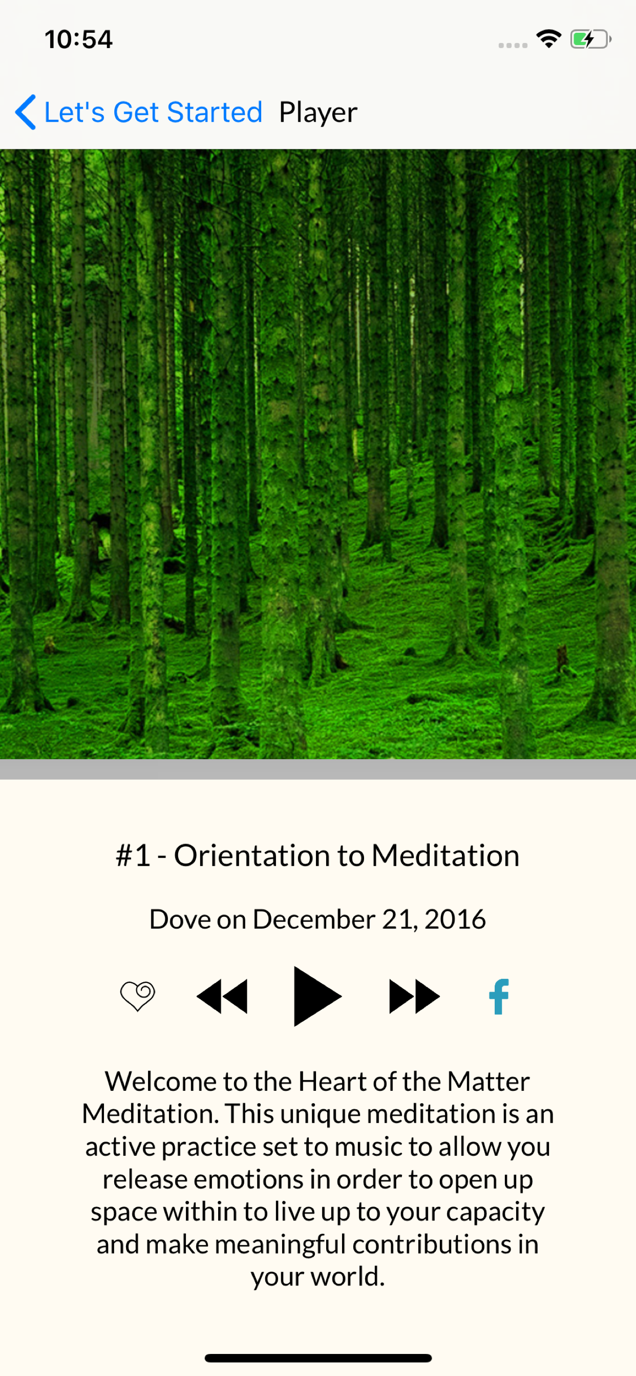 Heart of the Matter Meditation