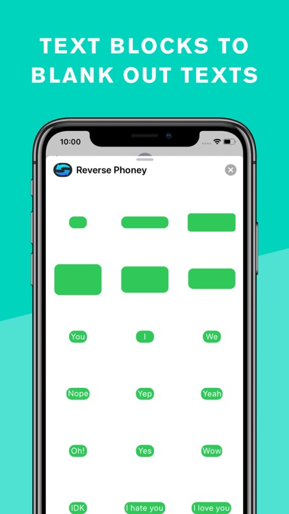 Reverse Yes No Phony Stickers screenshot-9