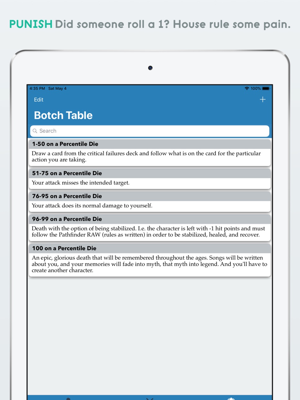 iPad screenshot