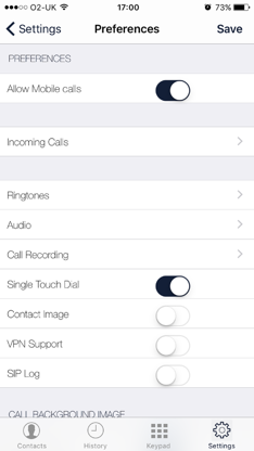 essensys Softphone (US) screenshot 3