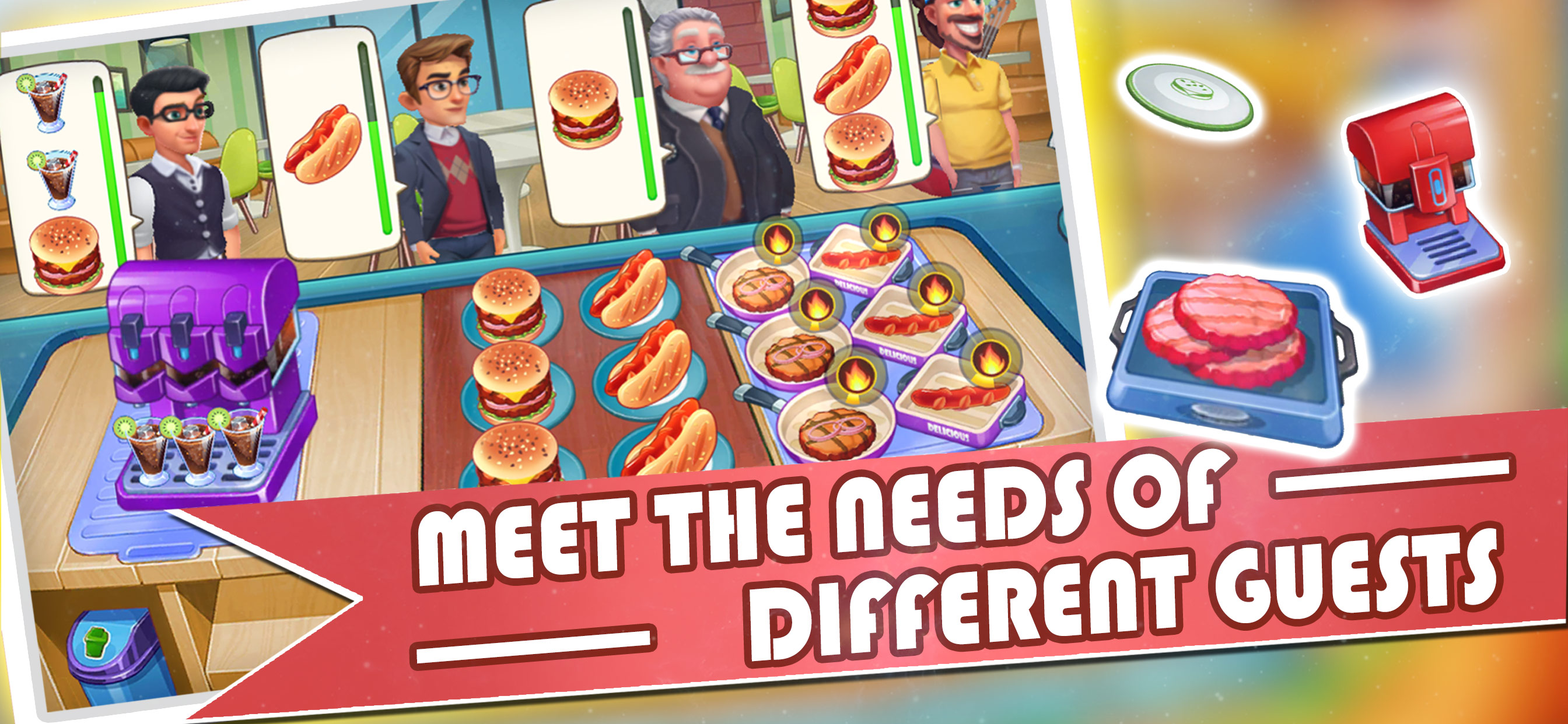 Cooking Rush - Food Games