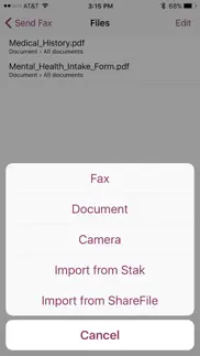 sfax - hipaa-secure faxing iphone screenshot 4