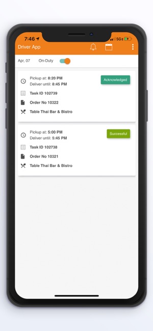 Online Restaurants Driver App(圖3)-速報App