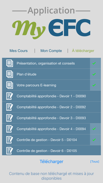 Screenshot #3 pour MyEFC