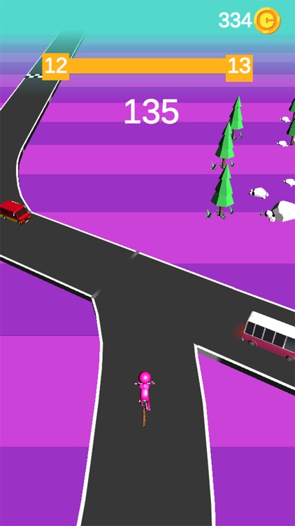 Stickman Bike Run screenshot-3