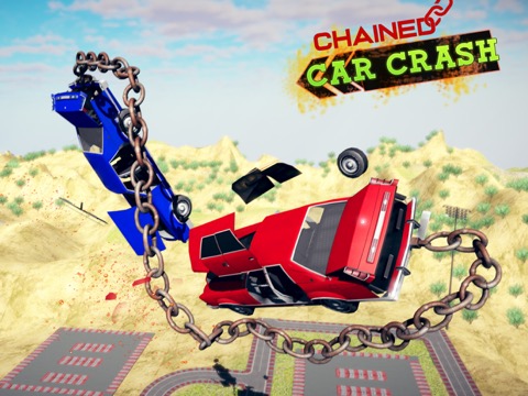 Chained Car Crash Beam Drivingのおすすめ画像2
