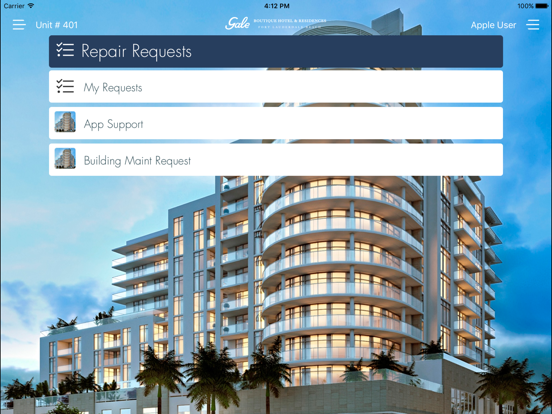 Gale Condominium iPad screenshot 8 - Lifestyle app