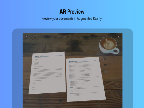 Resume Builder by Nobody iPad screenshot 7 - Business app