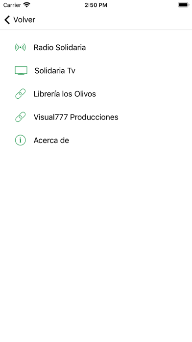 Screenshot #2 pour RTV Solidaria